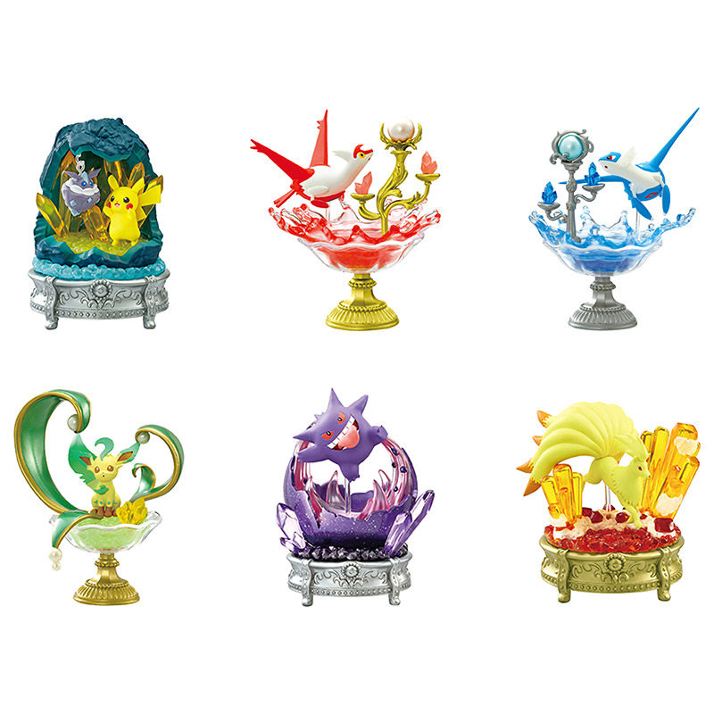 Pokemon Anime Merchandise - RE-MENT Pokemon Gemstone Collection Series Bind