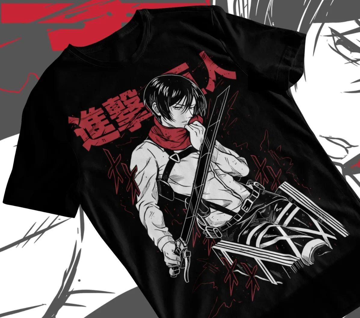 Anime Merchandise Men - Hot-Blooded Anime Attack on Titan Eren