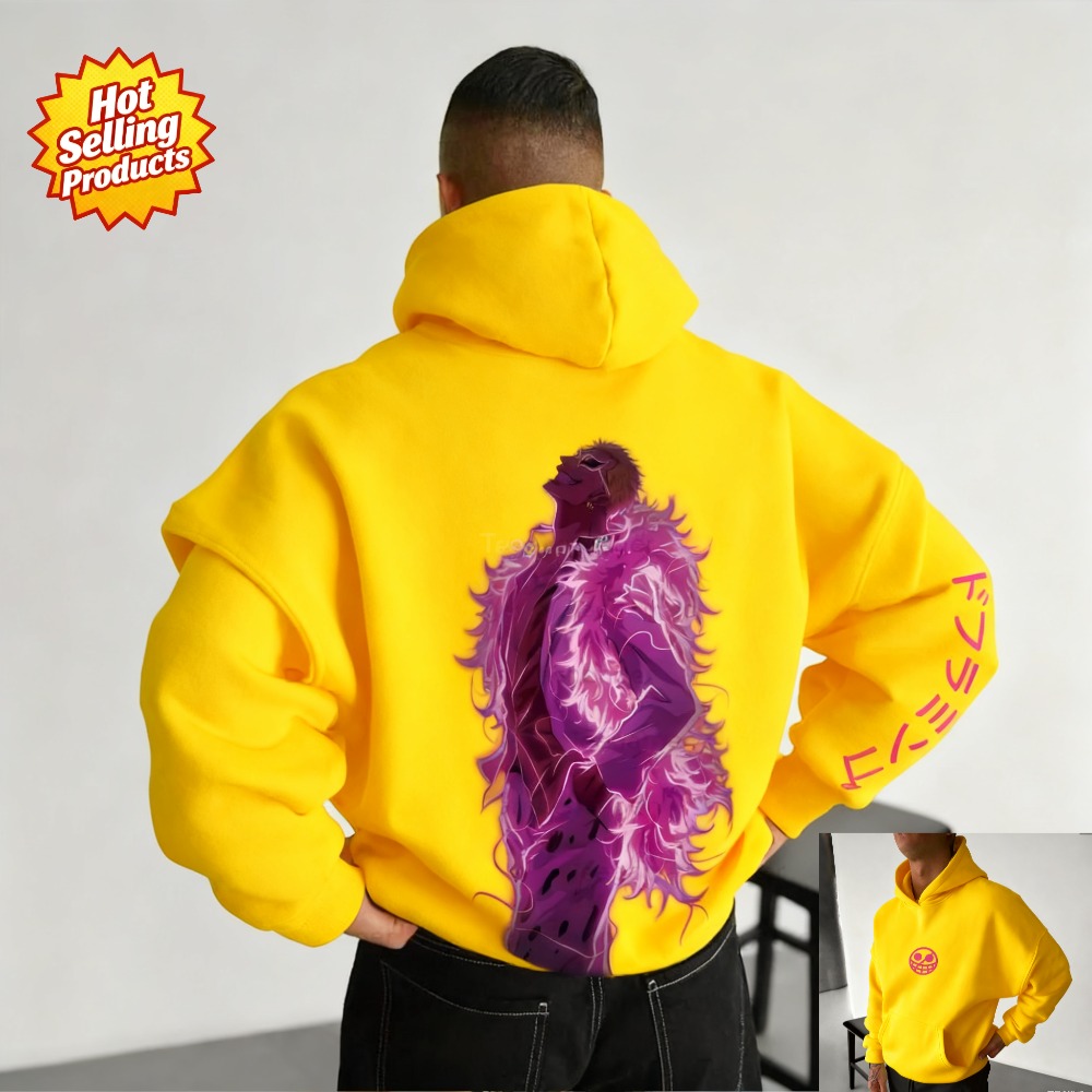 One Piece Hoodie Donquixote Do - Anime Merchandise Shop ulasan dan harga