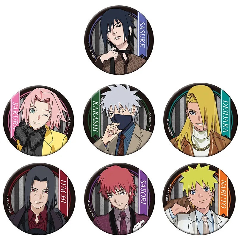 Naruto Sasuke Anime Badge Pin  - Anime Merchandise Ideas ulasan dan harga