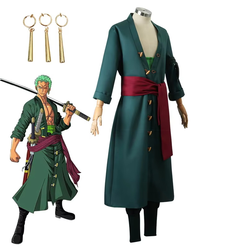 Anime Figures Roronoa Zoro Cos - Zoro Anime Merchandise ulasan dan harga