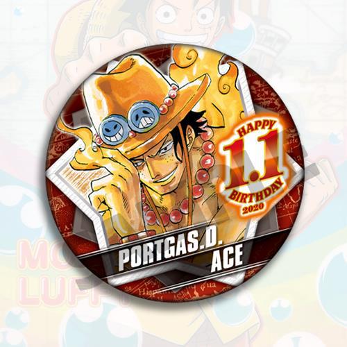 One Piece Anime Badge Set Offi - Luffy Anime Merchandise ulasan dan harga