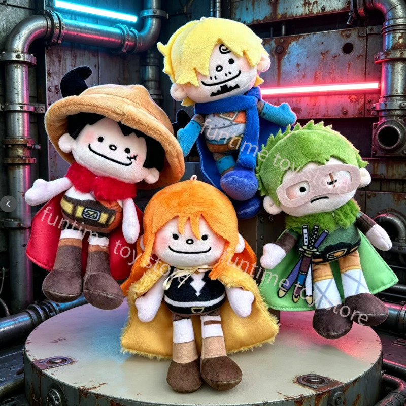 15CM Anime One Piece Plush Dol - Luffy Anime Merchandise ulasan dan harga