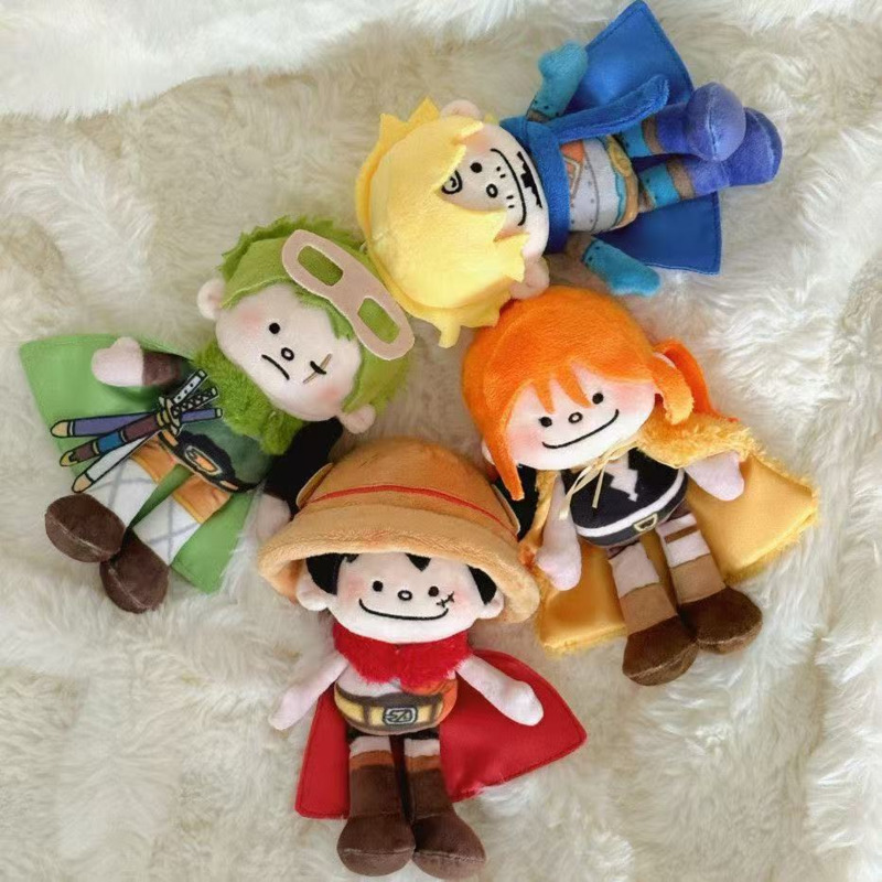 15CM Anime One Piece Plush Dol - Luffy Anime Merchandise ulasan dan harga