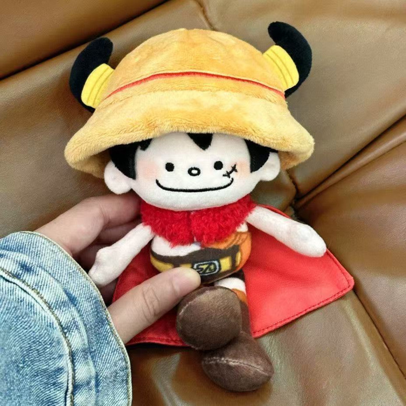 15CM Anime One Piece Plush Dol - Luffy Anime Merchandise ulasan dan harga