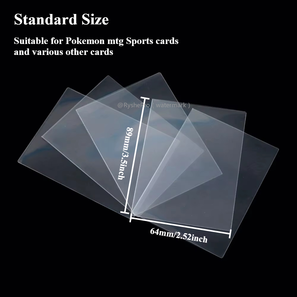100pcs Trading Card Sleeves So - Collector Card Sleeve ulasan dan harga