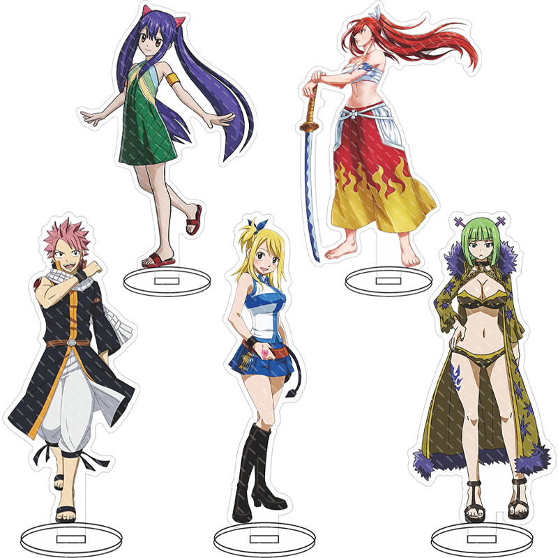 16CM Anime Figure FAIRY TAIL N - Acrylic Stand Figure ulasan dan harga