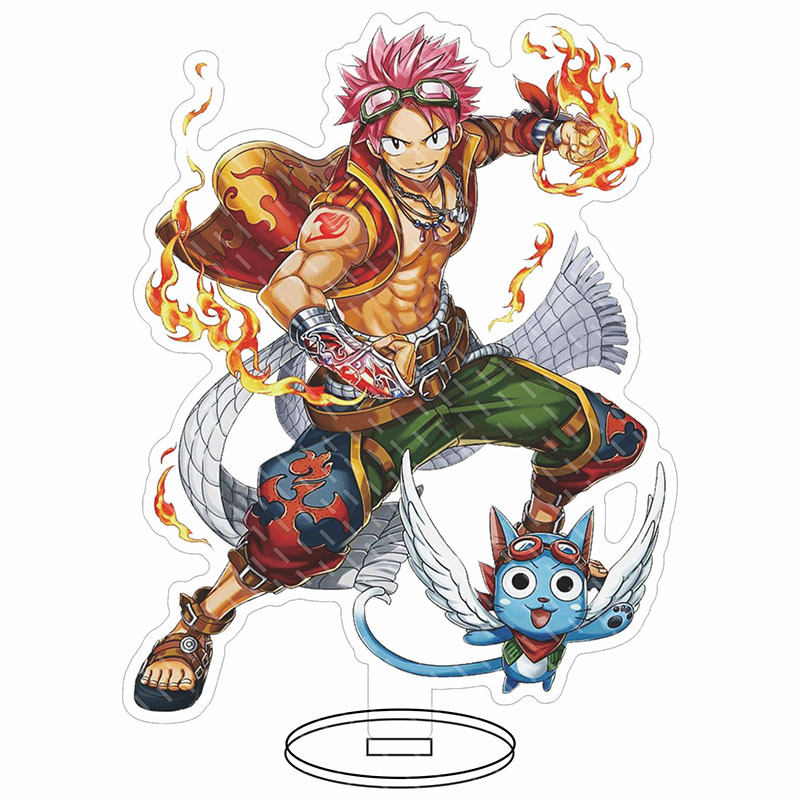 16CM Anime Figure FAIRY TAIL N - Acrylic Stand Figure ulasan dan harga
