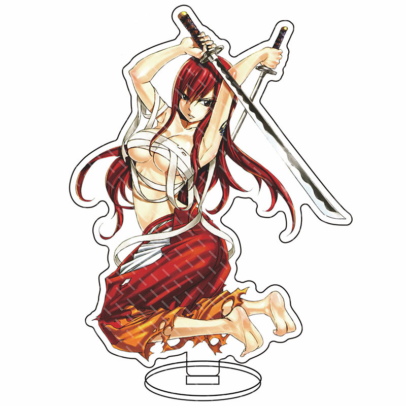 16CM Anime Figure FAIRY TAIL N - Acrylic Stand Figure ulasan dan harga
