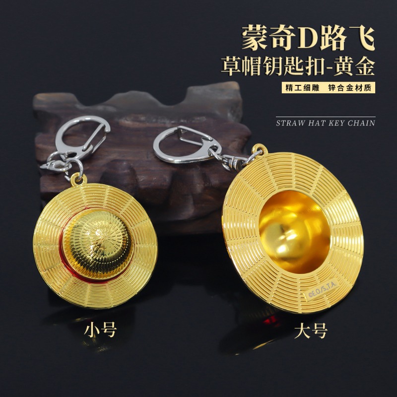 One Piece keychain cartoon ani - Luffy Anime Merchandise ulasan dan harga