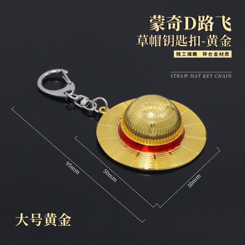 One Piece keychain cartoon ani - Luffy Anime Merchandise ulasan dan harga