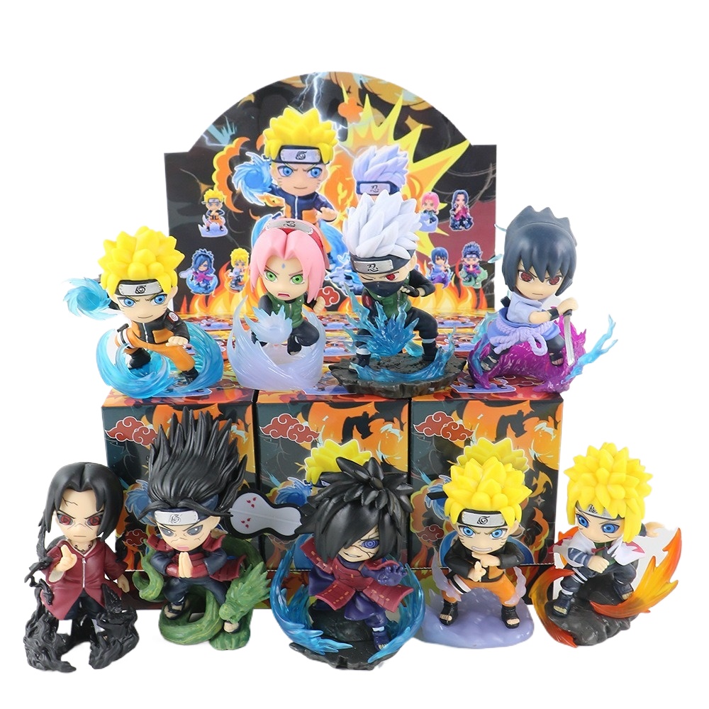 1-9 Styles Naruto Q-version Fi - Anime Merchandise For Kids ulasan dan harga