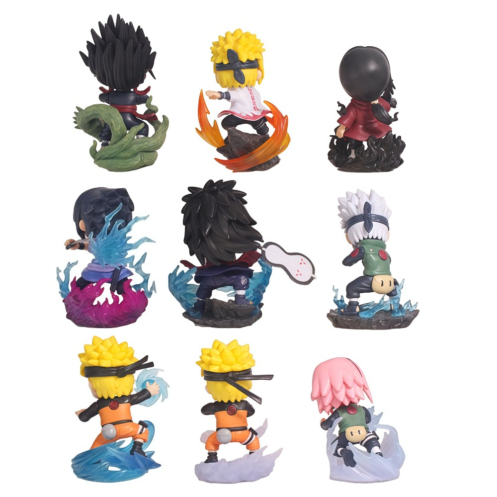 1-9 Styles Naruto Q-version Fi - Anime Merchandise For Kids ulasan dan harga