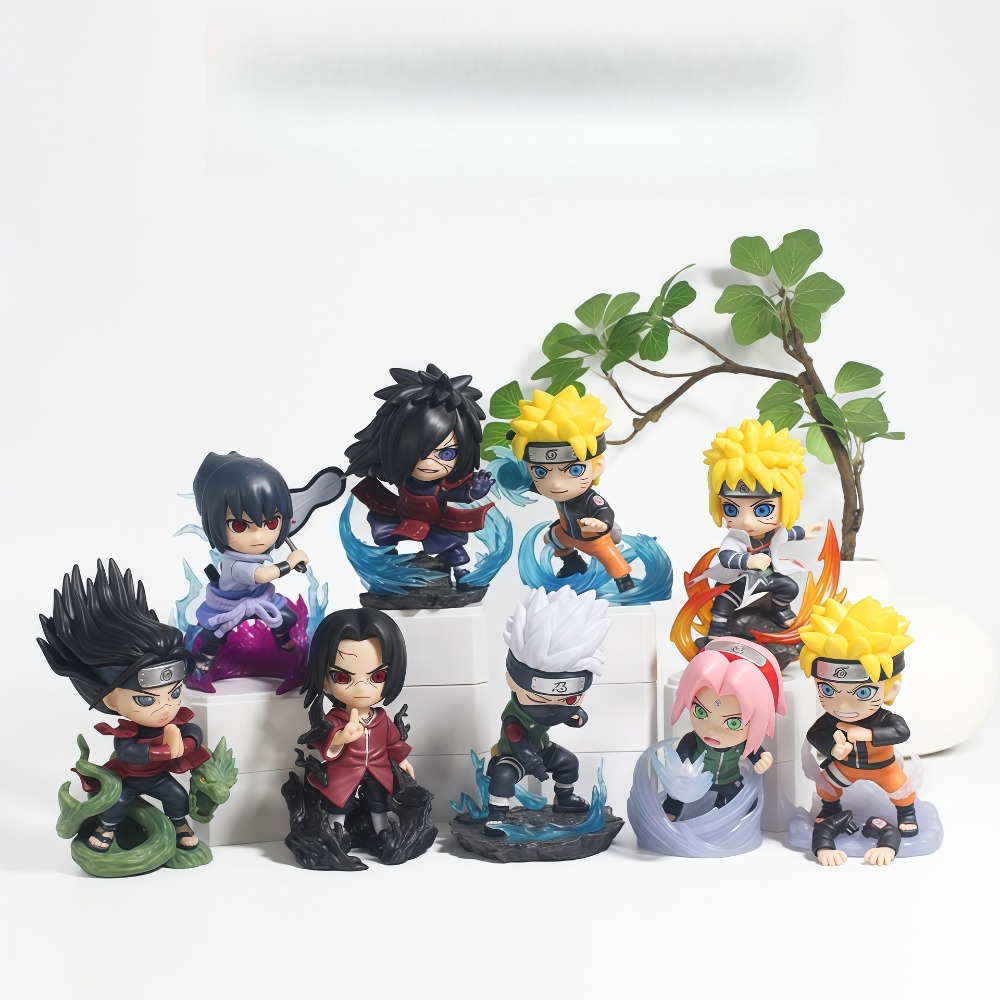 1-9 Styles Naruto Q-version Fi - Anime Merchandise For Kids ulasan dan harga