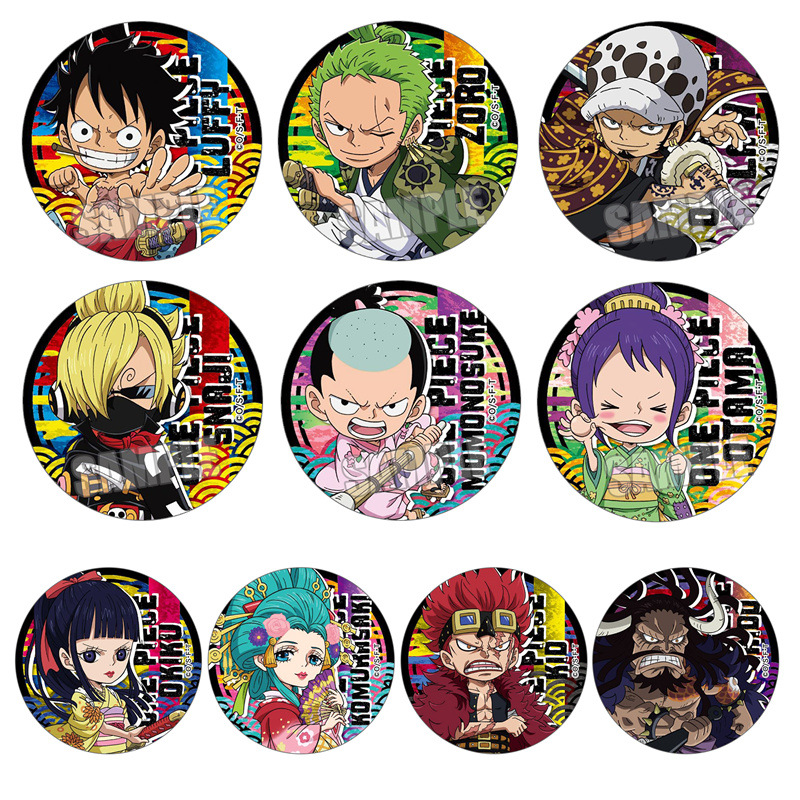 One Piece Q Version Anime Badg - Anime Merchandise For Kids ulasan dan harga