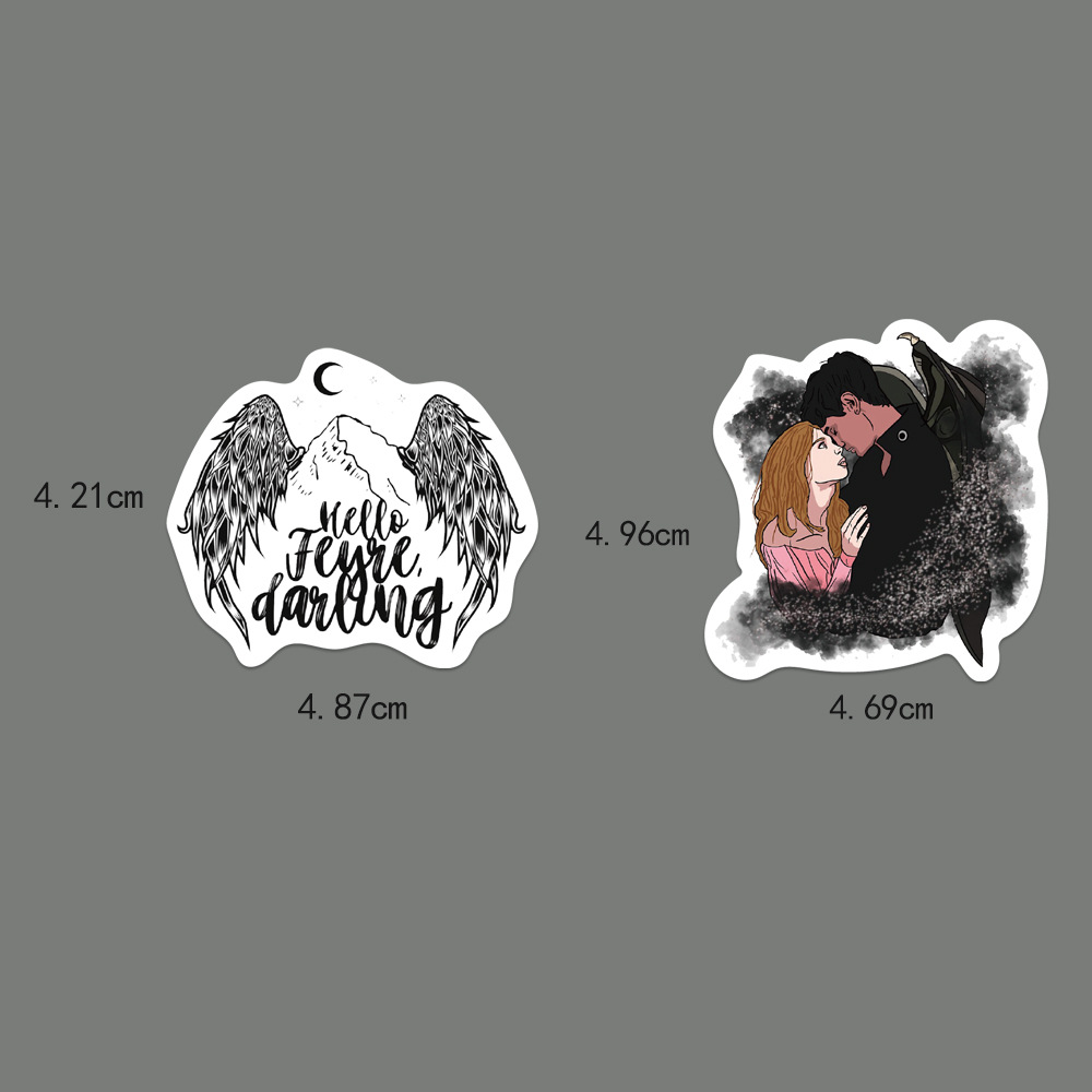 10/35/60PCS Acotar Merchandise - Anime Merchandise For Kids ulasan dan harga