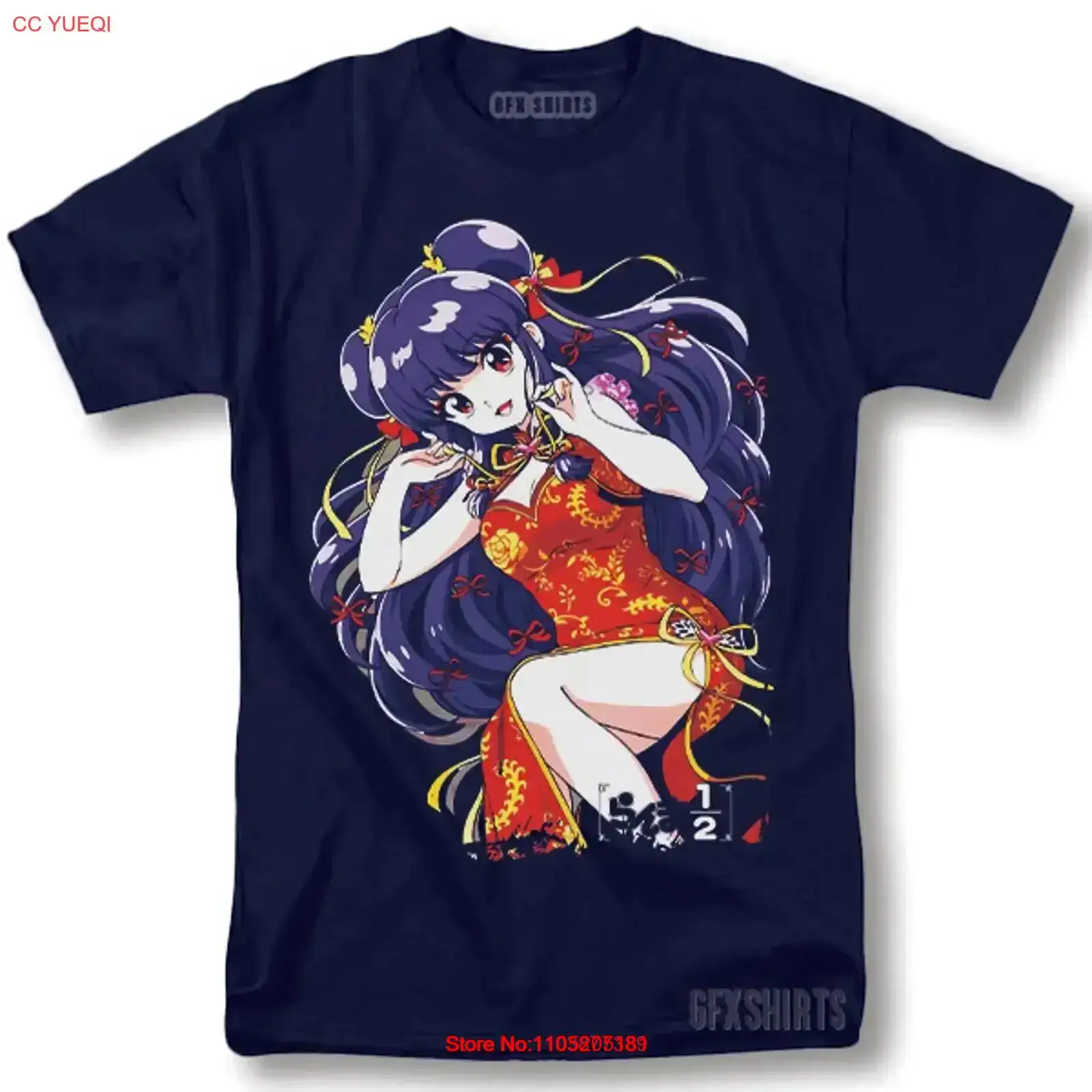 Ranma 1 2 T Shirt Anime Manga  - Anime Merchandise Men ulasan dan harga