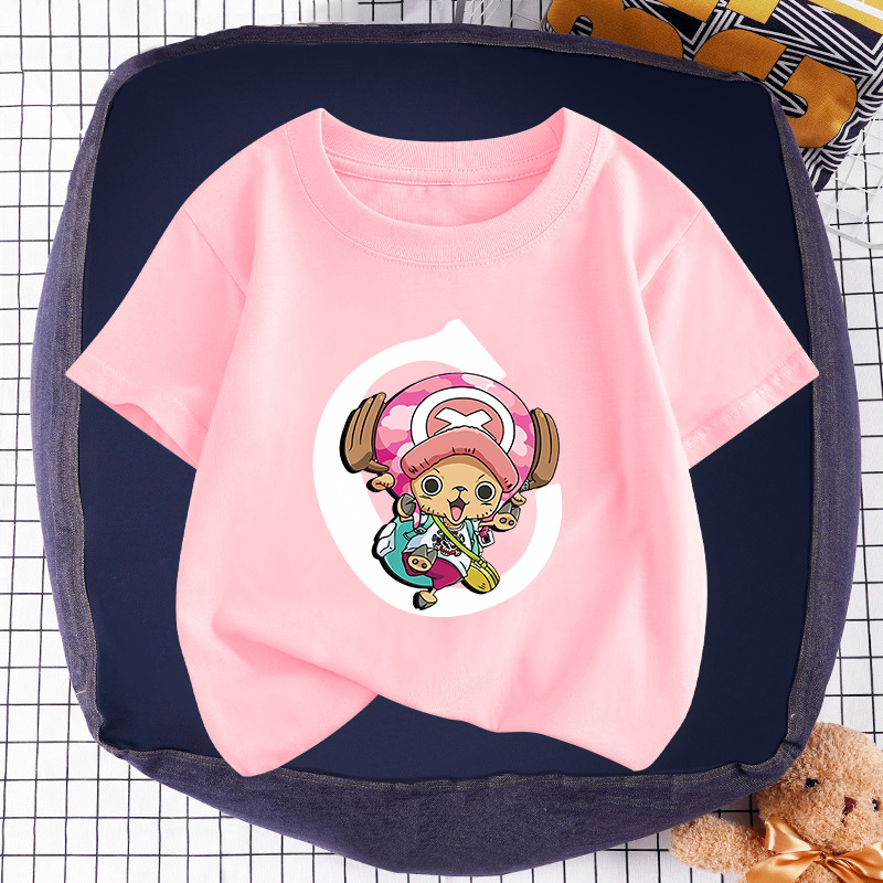One Pieces Boy Girl Short Slee - Zoro Anime Merchandise ulasan dan harga
