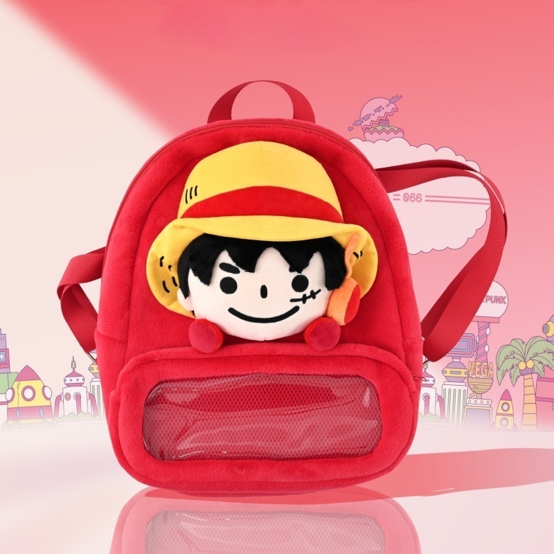 One Piece Backpack Cartoon Mon - Luffy Anime Merchandise ulasan dan harga