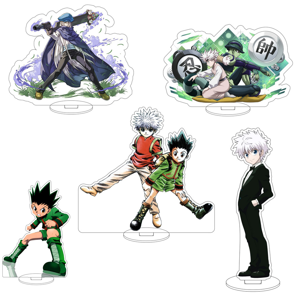 16CM Anime HUNTER x HUNTER Kit - Acrylic Stand Figure ulasan dan harga