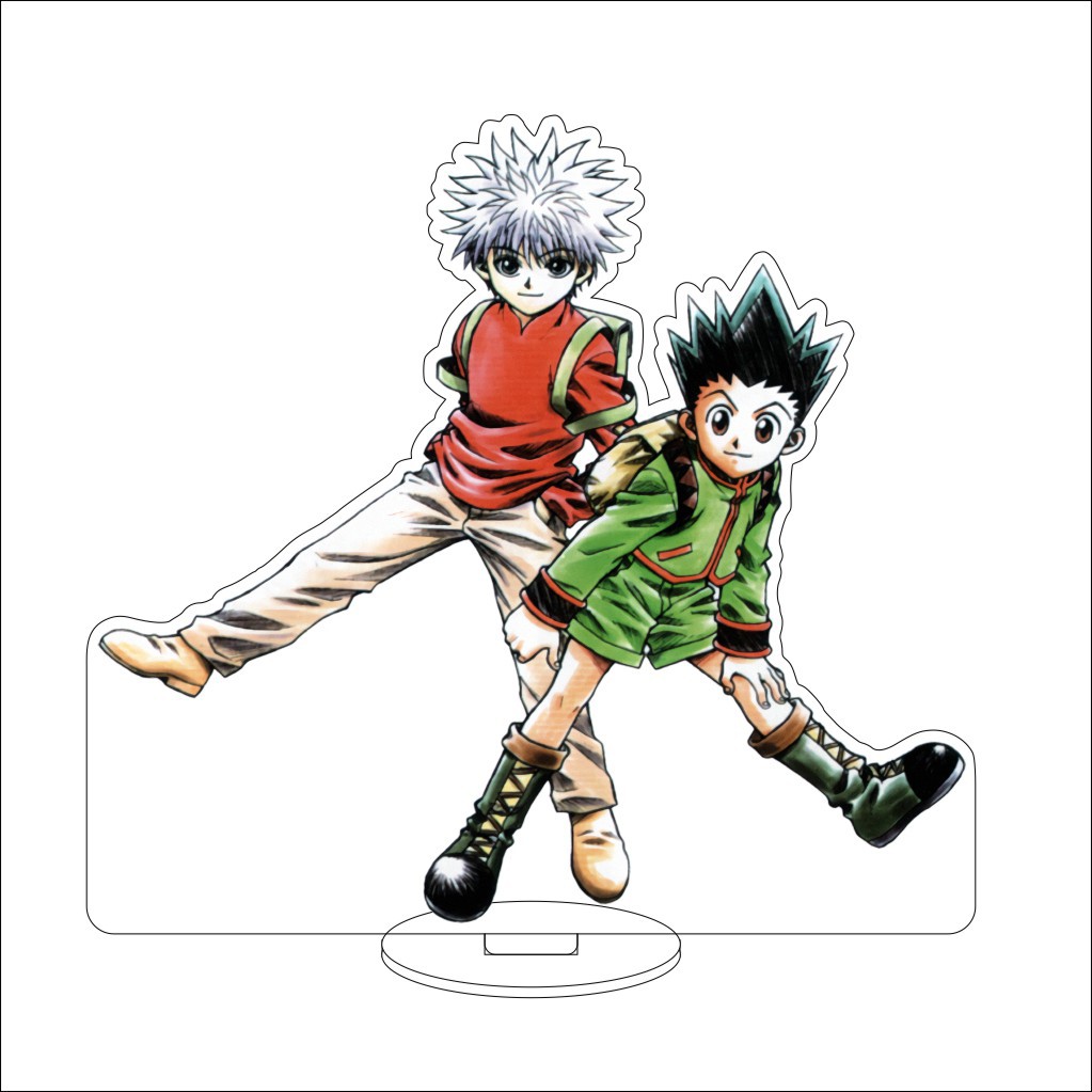 16CM Anime HUNTER x HUNTER Kit - Acrylic Stand Figure ulasan dan harga