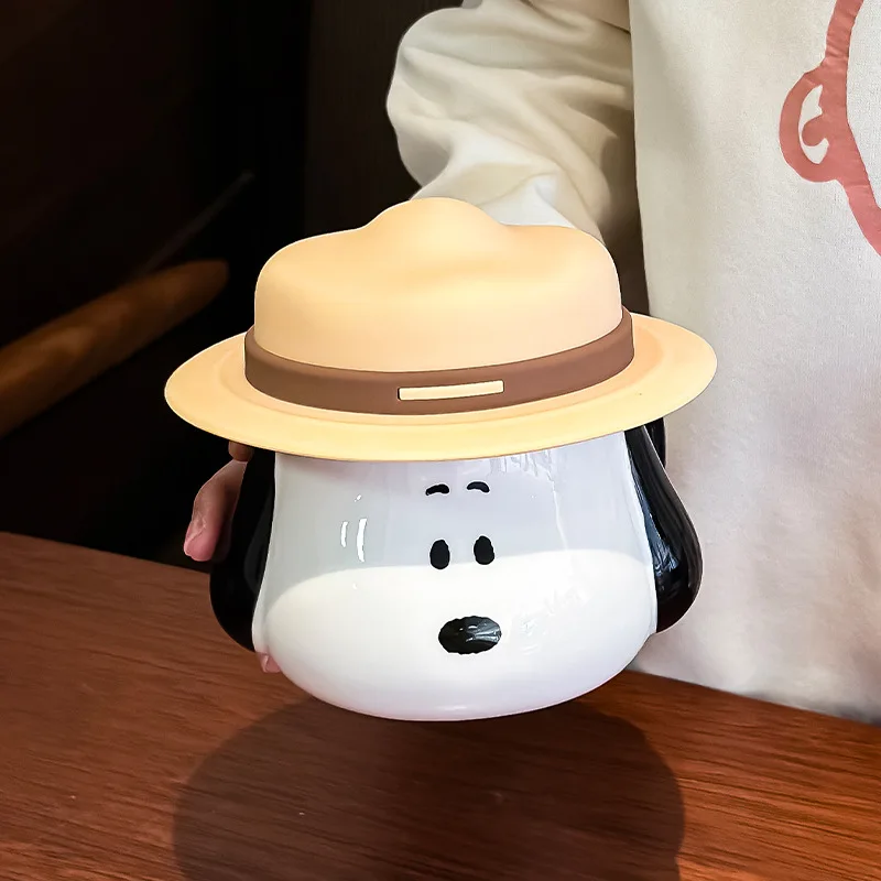 Snoopy Straw Hat Design Cerami - Anime Merchandise Ideas ulasan dan harga