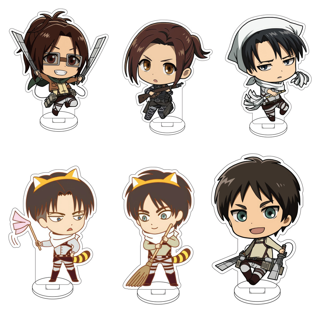 10CM Anime Attack on Titan Ere - Acrylic Stand Figure ulasan dan harga