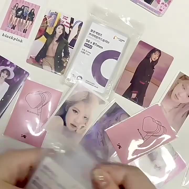 50/100Pcs Korean Card Holder P - Collector Card Sleeve ulasan dan harga